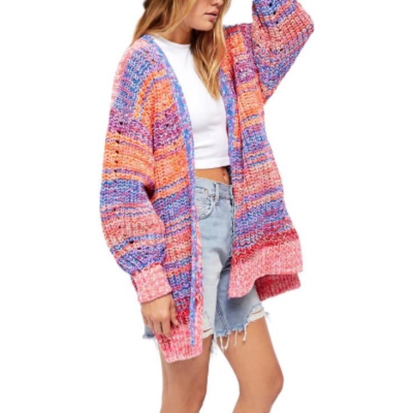 Free People Sweaters - NWT Free People Dreaming Again Cardi Cardigan